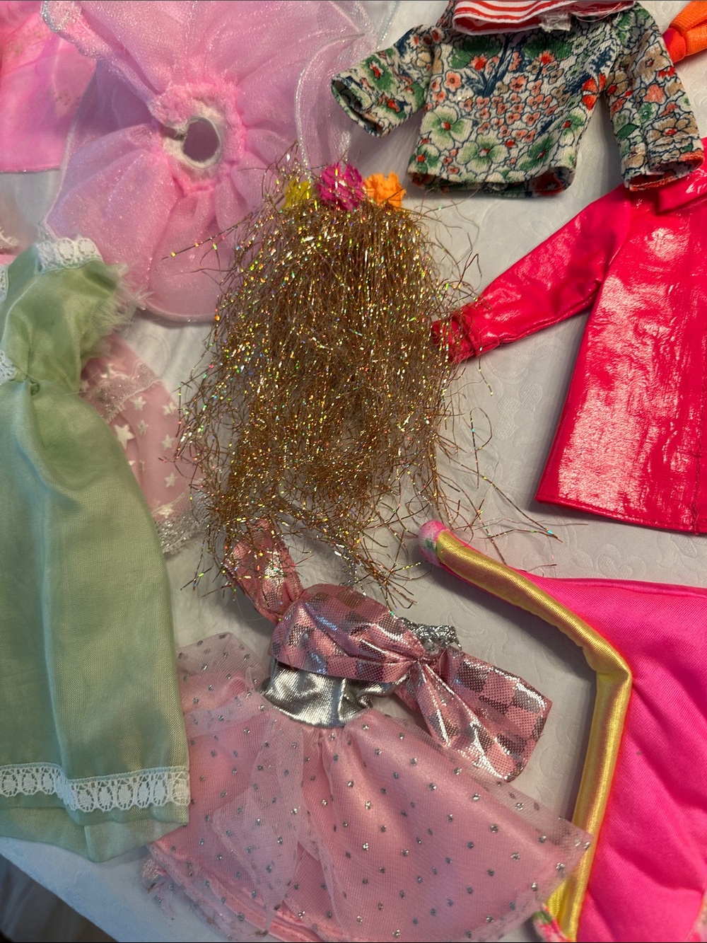 HUGE Vintage Barbie Clothes Clothing Lot genuine handmade seasonal holiday rare - Picture 15 of 16